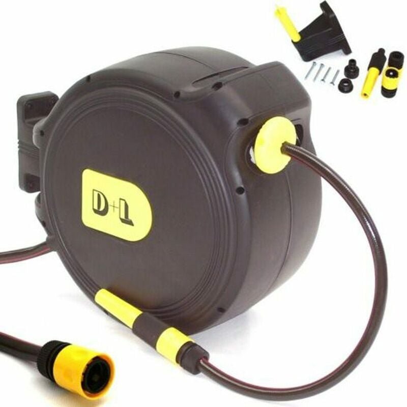 Schlauchaufroller 20m Wasserschlauchaufroller 56024 Wasser Garten-Schlauch