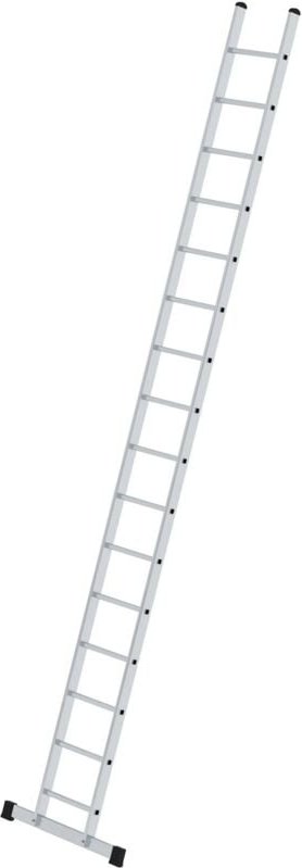 Sprossen-Anlegeleiter mit Standard-Traverse 16 Sprossen - 010116 - Günzburger Steigtechnik