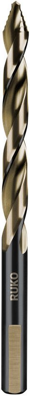 Thumbnail - 259055E HSSE-Co 5 Metall-Spiralbohrer 5.50 mm Gesamtlänge 93 mm din 338 3-Flächenschaft 1 St. - Ruko