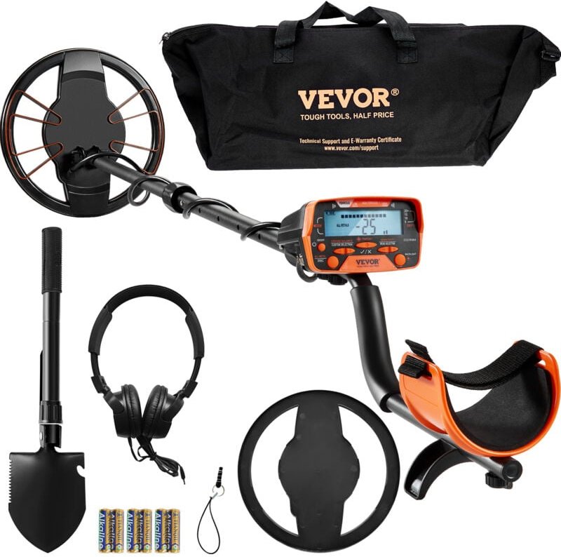 Thumbnail - Metalldetektor Kit für Erwachsene Multifunktionaler Profi-Detektor mit 7 Modi Metallsuchgerät wasserdichte 25,4cm Spule ...