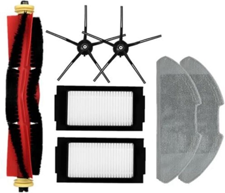 Stücke Geeignet Für Xiaomi mijia Pro Bodenkehrmaschine Rollenbürste Hauptbürste Seitenbürste Filtersieb Radreinigung