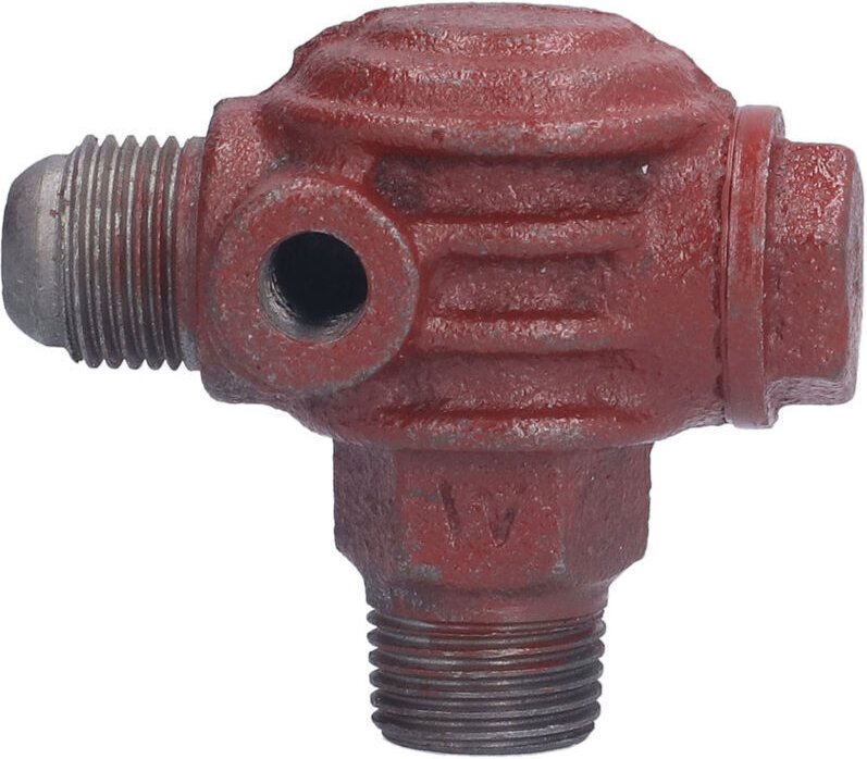 Rückschlagventil aus Gusseisen, Einweg-Kolbenventil, 3-Wege-Ersatzteil für Luftkompressoren