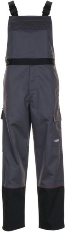 Schweißerschutzlatzhose Weld Shield Gr.48 grau/schwarz