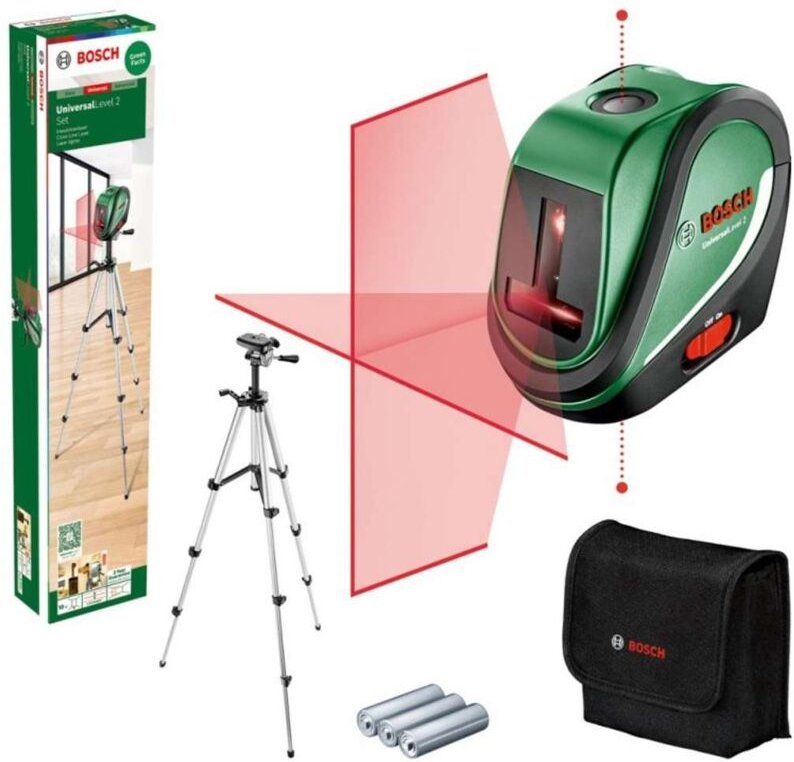Kreuzlinien-Laser UniversalLevel 3 Set