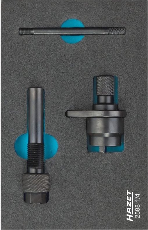 Hazet Motoreinstell-Werkzeug VW 1,2 TFSi, mit Steuerkette, Anzahl Werkzeuge: 4