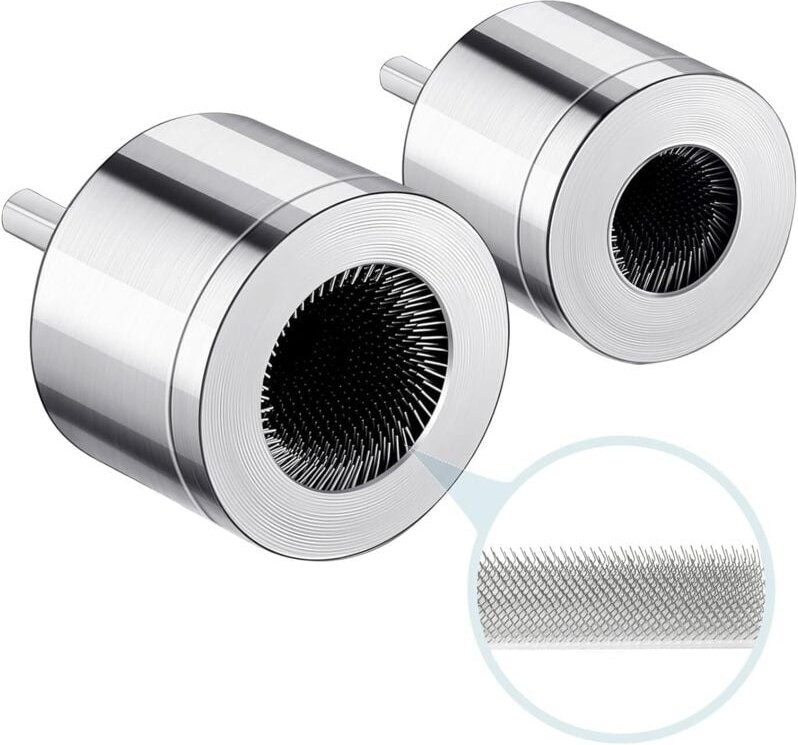 LaBlanc-Kupferrohrreiniger, 15+22 mm Bohrrohr-Reinigungsbürste, verbesserte Kohlenstoffstahl-Kupferrohr-Reinigungsbürste...