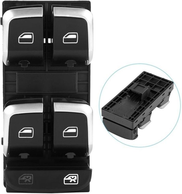 Seitenfensterschalter, 8KD 959 851A/8K0 959 851F, für Audi