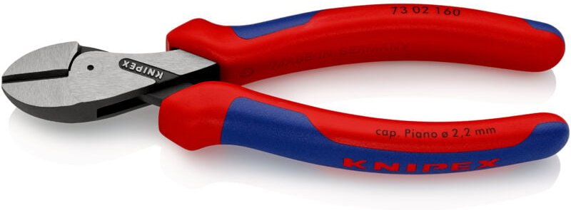 73 02 160 X-Cut Kompakt-Seitenschneider hochübersetzt - Knipex