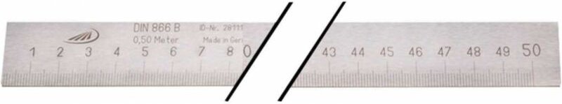 HELIOS PREISSER Maßstab DIN866/II L.1.000mm STA - 452103