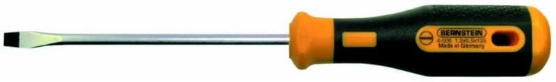 Bernstein Tools For Electronics - Bernstein Tools EUROline-Power Werkstatt Schlitz-Schraubendreher Klingenbreite: 8 mm K...