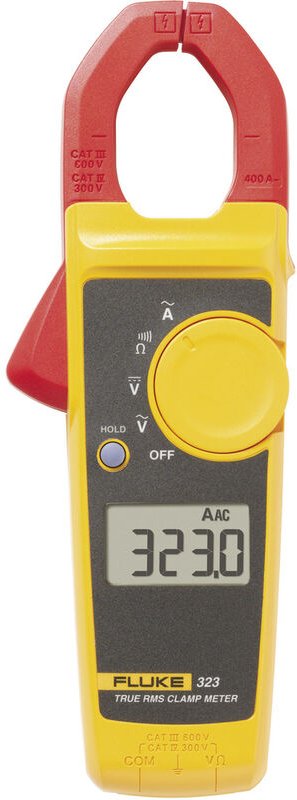 323 Stromzange, Hand-Multimeter kalibriert (iso) digital cat iii 600 v, cat iv 300 v Anzeige - Fluke