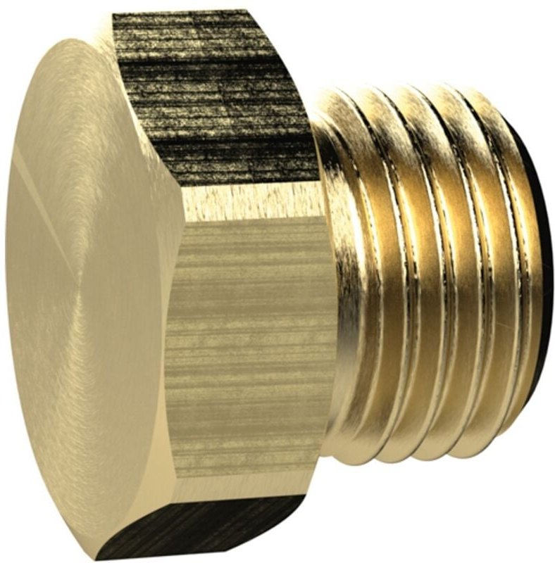 Riegler - Verschlussschraube, Außensechskant, g 1 1/2, sw 55, ms