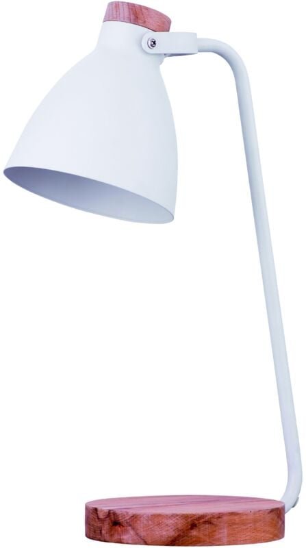 Maxcom - LuminarWood Stehlampe Tischlampe - Zeitlose E27-Fassung und 1,5 m Kabellänge
