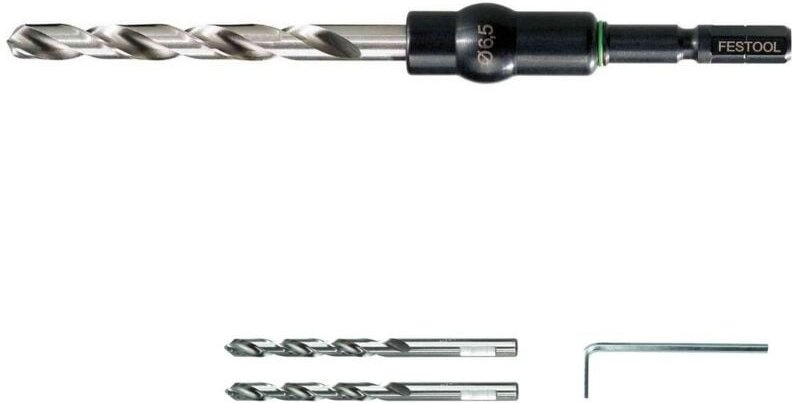 Spiralbohrer Bohrschrauber Schlagbohrschrauber hss D4/43 CE/M-Set 493423 - Festool