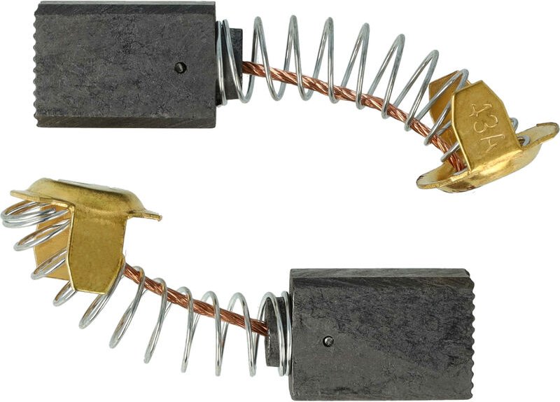 Vhbw - 2x Kohlebürste 16 x 11 x 7mm kompatibel mit ferm nle 1050 rhd, nle 850 rhd, fmtc 620, FPM-1600, fag 230, fbh 230 ...