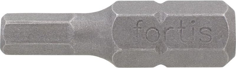 Thumbnail - Bit zähhart 1/4" DIN3126 C6,3 Innensechskant 5x25mm 10er Pack FORTIS