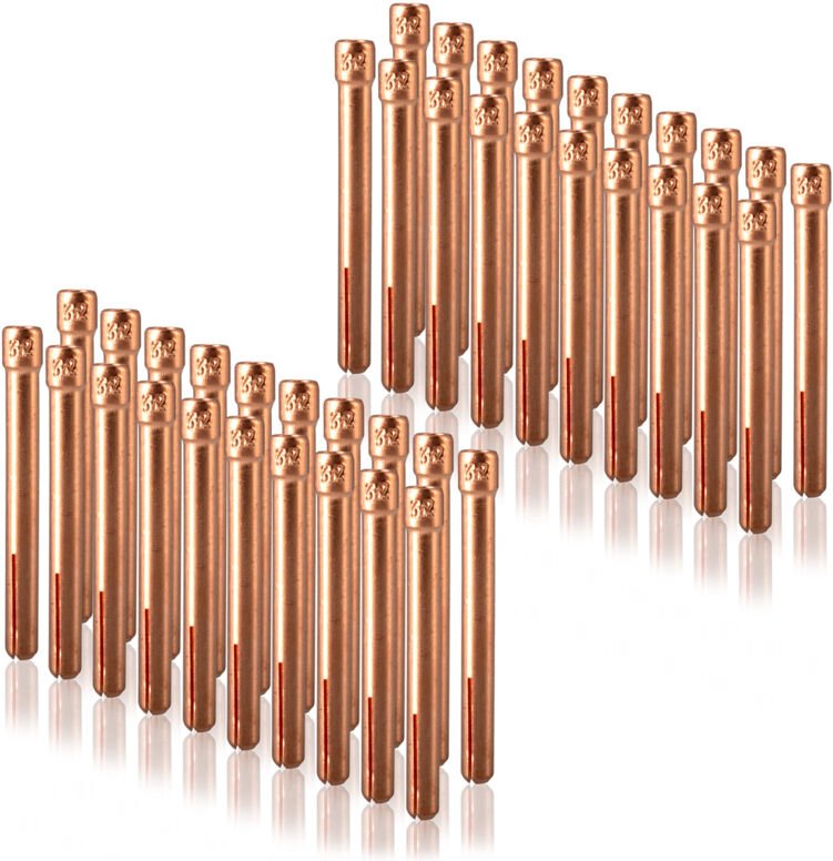 STAHLWERK 40er Set Spannhülsen 3,2 mm WP SR Binzel 17 18 26