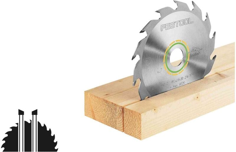 Kreissägeblatt wood rip cut hw 225x2,6x30 PW18 - 496303 - Festool
