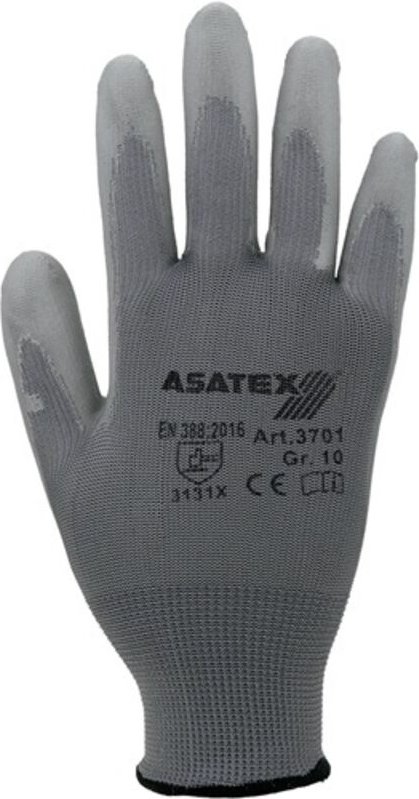 Thumbnail - Asatex - 3701/8 Handschuhe Größe 8 grau en 388 PSA-Kategorie ii