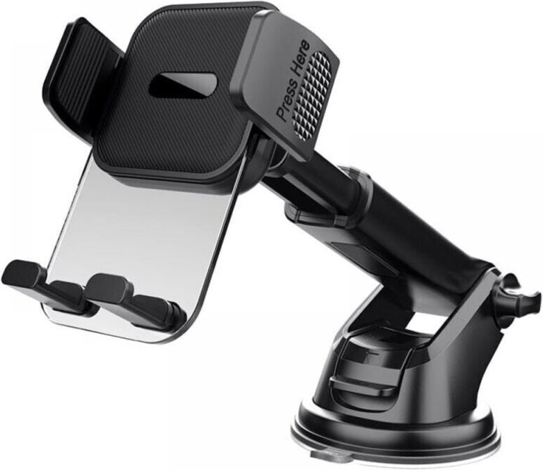 Handyhalterung Auto, Handyhalterung mit Saugnapf, 360° drehbar, Einhandbedienung, Auto-Windschutzscheibenhalterung (4-7 ...