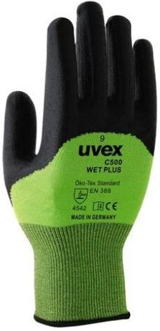 C500 wet plus 6049611 Schnittschutzhandschuh Größe (Handschuhe): 11 en 388 1 Paar - Uvex