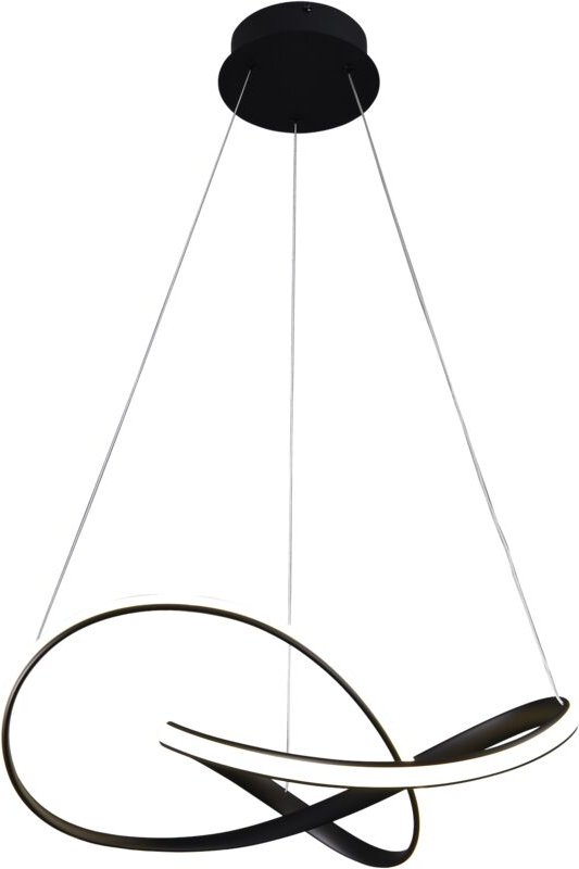 Hängelampe Cappio Schwarz 36W LED