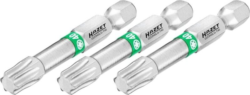 Thumbnail - Bit 2223NSLG-T40/3 ∙ 1/4 Zoll (6,3 mm) Sechskant massiv ∙ Innen TORX® Profil ∙ 3-teilig ∙ SW T40