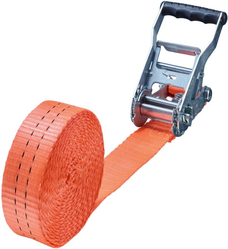 Tector - zurrgurt, Ratschen-, 1-teilig, 35 mm x 6 m, din en 12195-2, lc 1000 daN, Orange