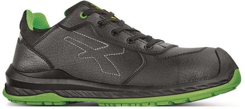 U-Power Natural S3 CI SRC ESD flache Arbeitsschuhe - 44 EU - Negro /Verde