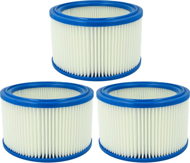 3x Filterelement Ersatz für Festool R640, 488461 für Akku-Staubsauger - Feinstaubfilter - Vhbw
