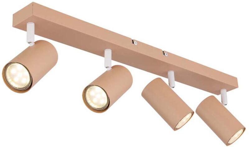 Thumbnail - Deckenstrahler Deckenlampe Spotlampe Wohnzimmerlampe verstellbar pfirsich l 56cm