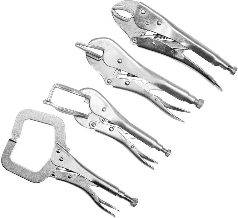 Tooltraders - 4 Tlg Schweisser Set Schweißer Gripzange Rohr Gripzange Schweißer Gripzange Gripzange