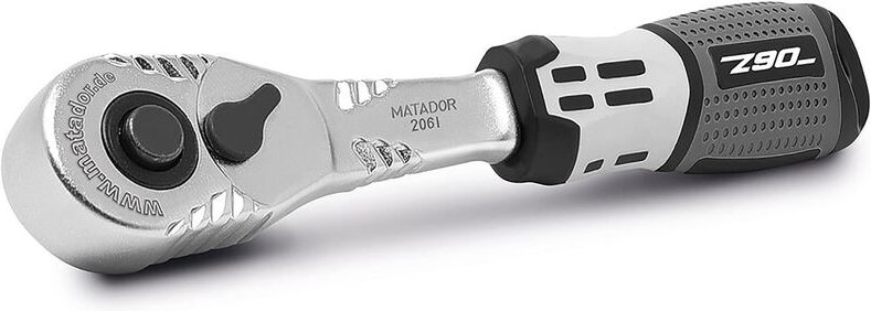 Hebel-Umschaltknarre Z90 mit 90 Zähnen, 6,3 mm (1/4'