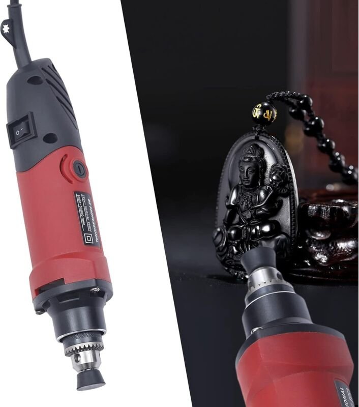 Geradschleifer Stabschleifer Dremel Stabschleifer Elektrisch Geradschleifer 6 Geschwindigkeiten Einstellbare HandgefüHrt...