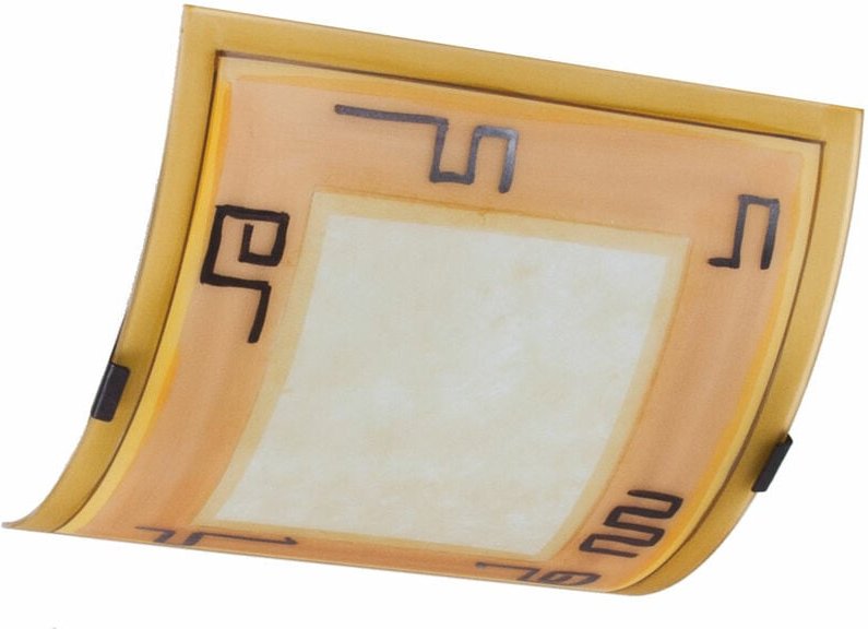 Thumbnail - Eglo - Decken Lampe Ess Zimmer Wand Beleuchtung Leuchte gelb orange Glas Strahler 87318o