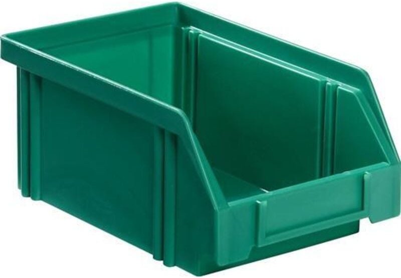 Sichtlagerkasten lk L160/140xB105xH75mm ps grün