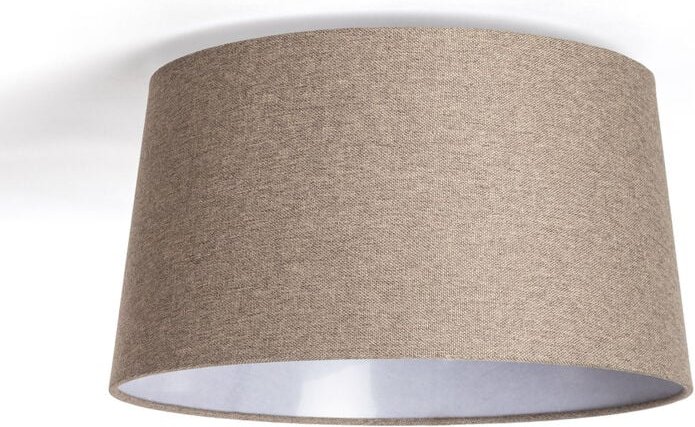 Efectoled - Deckenleuchte Leinen Trude Grau