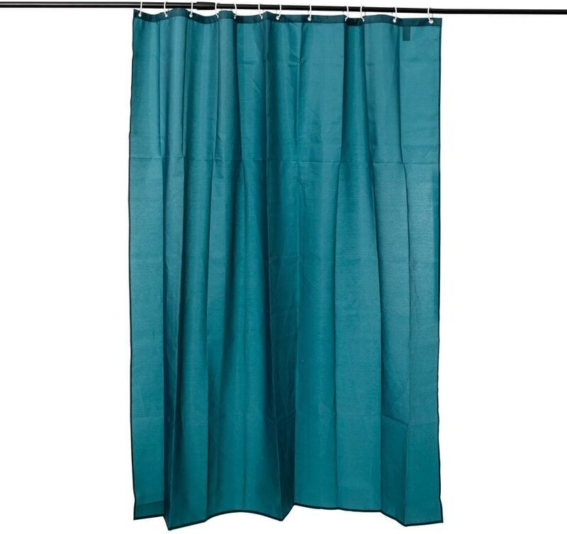 Duschvorhang 180x200cm colorama petrolblau - 5five