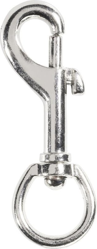 ME16904070 Karabinerhaken drehbarer Ring 78 mm x 16 mm 1 St. - Toolcraft