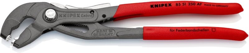 Knipex - 85 51 250 af Federbandschellenzange 1 St.