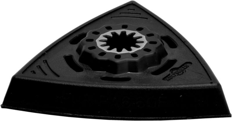 Bahco - Dreieckige Schleifplatte für Multifunktionswerkzeuge - 80 mm