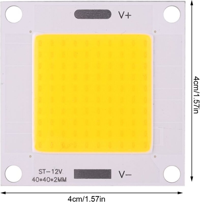 5pcs/Set High Power 50W cob led Integrierter Lampenchip für diy -Glühbirnen -Flutlicht (warmes Licht) - Eosnow