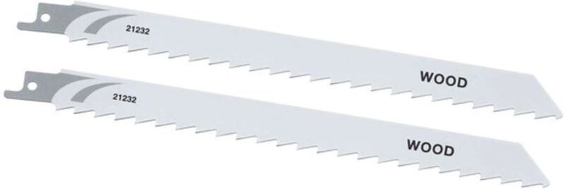 Säbelsägeblätter, 22,8 cm dick und gerader Schnitt, 2 Stück (STA21232-XJ) - Stanley