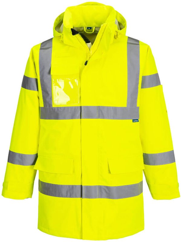 Hi-vis Extreme Regenjacke (3l) - Größe M - Gelb - Portwest