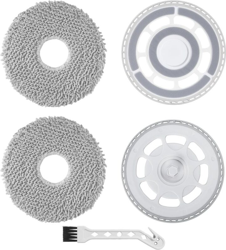 Ersatz-Wischtücher mit Halter für Roborock Saros 20 / Saros 10R / Qrevo S5V / Qrevo Curv/Qrevo Curv S5X / Qrevo Edge/Edg...