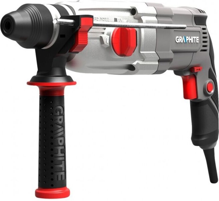 Graphit SDS+ 900W Schlagbohrmaschine – Kraftvolle Schlagkraft, präzises Bohren