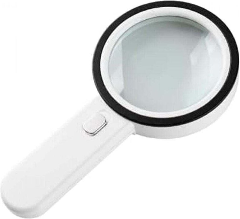 Leselupe, 12 LED-Lupe, 30-fache Vergrößerung, große beleuchtete Lupe für Juweliere, Uhrmacher, Kunsthandwerk