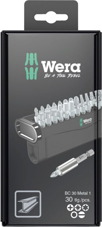 Wera Bit-Check 30 Metal 1 SB