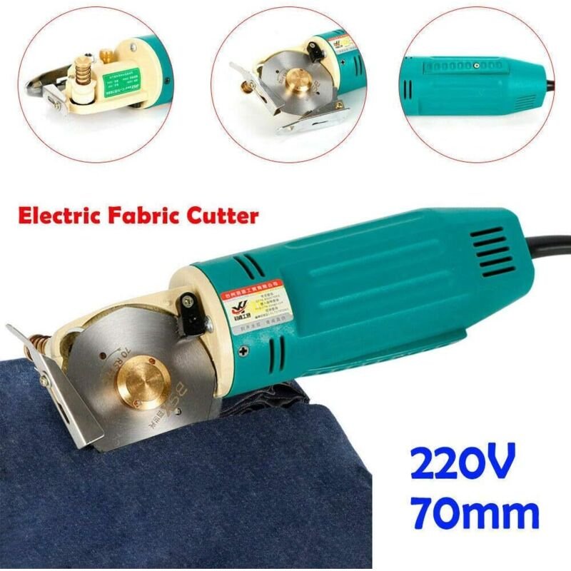 Rundmesser-Schneidemaschine mit Stahlblatt, elektrische professionelle Rundmesser-Schneidemaschine, 170W, 1400 U/min, 25...