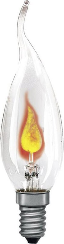 Paulmann - Glühlampe 130 mm 230 v E14 3 w Klar Kerzenform dimmbar Inhalt 1 St.